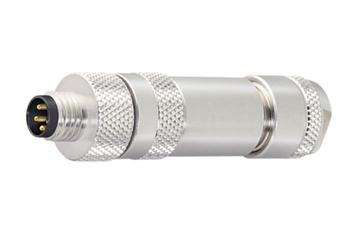 Binder M8 ケーブルコネクタ、4.0-5.5mm、シールド付き、ねじ端子、IP67、ULリステッド