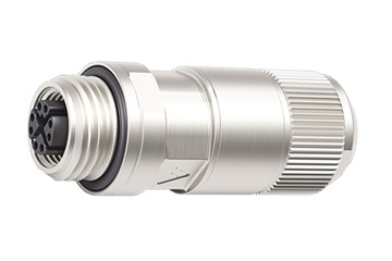 Binder M12-X ケーブルソケット、5.5-9.0mm、シールド付き、圧接結線、IP67