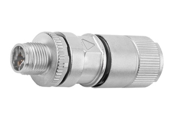 Binder M12-X ケーブルコネクタ、5.5-9.0mm、シールド付き、圧接結線、IP67