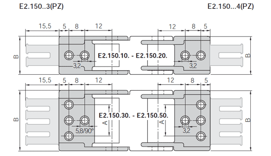 ケーブル保護管「エナジーチェーン」:E2.15型