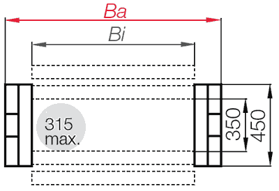 ケーブル保護管 エナジーチェーン シリーズe4 350