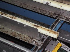 Eチェーン、コンポスト熟成場で使用