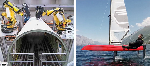 ロボットとボート