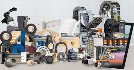 イグスのモーションプラスチック製品