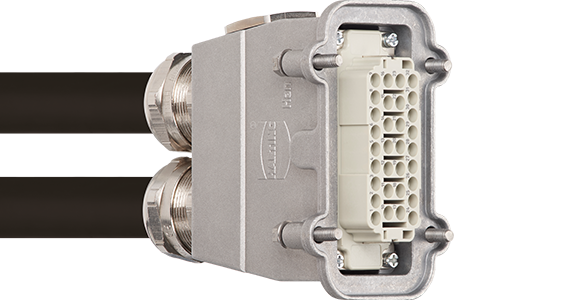 イグスの7軸ロボット用レディーケーブル