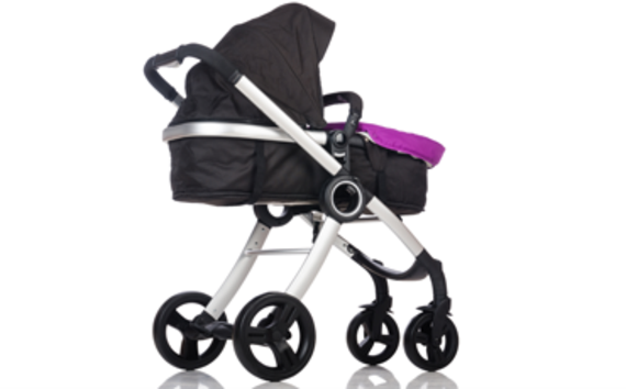 ベビーカー内の3Dプリント製すべり軸受