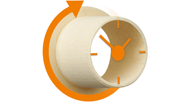 3Dプリント製ブッシュの予測寿命を計算