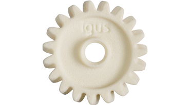 3Dプリント製の平歯車サンプル