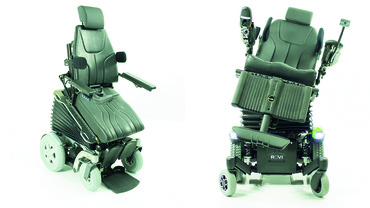電動車椅子の3Dシートモジュール