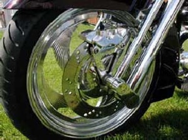 オートバイのフロントフォーク