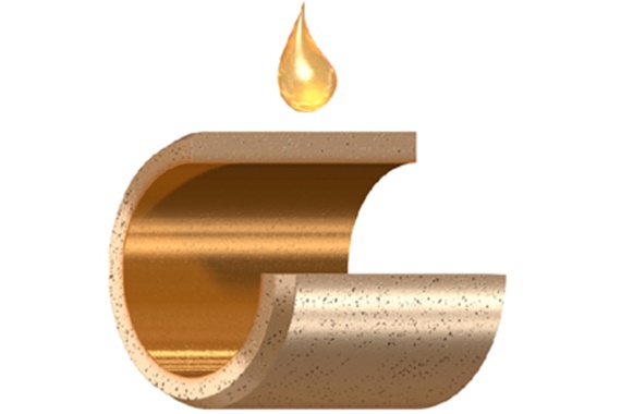 焼結軸受の構造