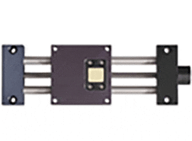 クイックリリース機能付きスライドテーブル