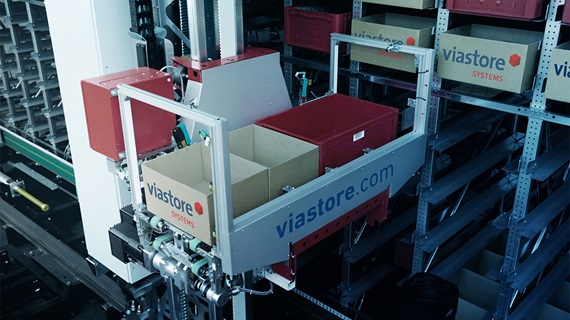 Viastore storage and retrieval unit