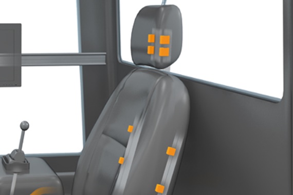 人間工学に基づいて調節可能なドライバーのシートに使用されたドライリン リニアガイド