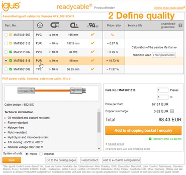RC-2に適した接続ケーブルを探す