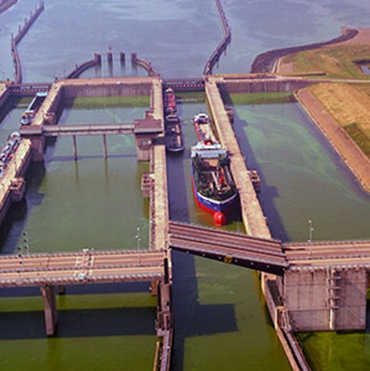 Krammersluis (クランメルスライス)、オランダ