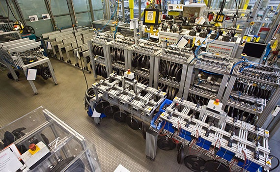 ベアリング試験の様子