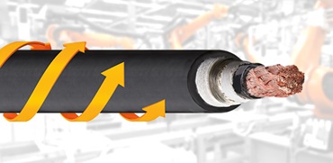 ロボット向けチェーンフレックスケーブル