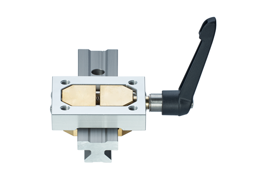 ドライリンTリニアガイド用手動クランプ