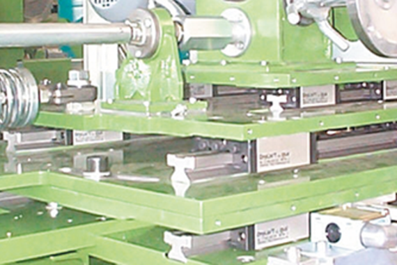 ドライリンTを使った研磨機