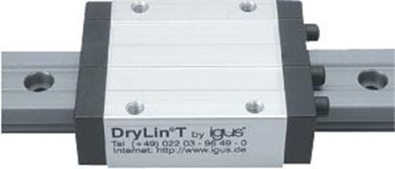 ドライリンT リニアガイド - すき間調整可能