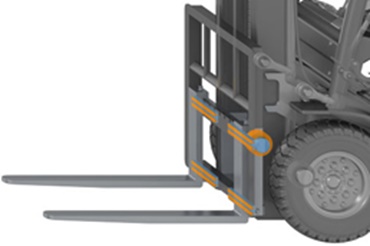 フォークリフトのイグリデュール丸棒