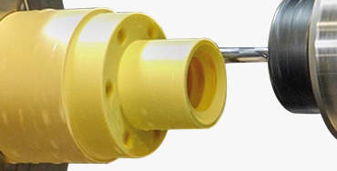 丸棒を機械加工