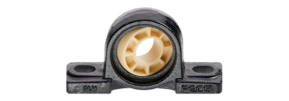 ピローブロックベアリング 鋳物ハウジング付き球面インサートベアリング