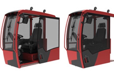 ドライリン リニアガイドが使われているキャビンのスライドドア