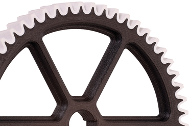 2つの材質で積層造形