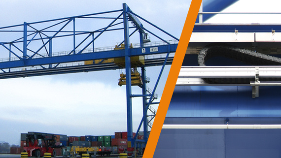 レールマウントガントリークレーン（RMG）