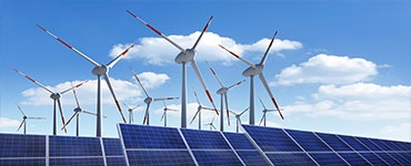 太陽光や風力など再生可能エネルギー
