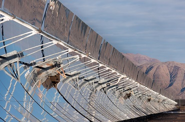 Solar thermal energy plant