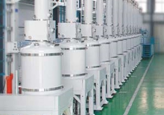 イージーチューブを使用したソーラーシリコン工場