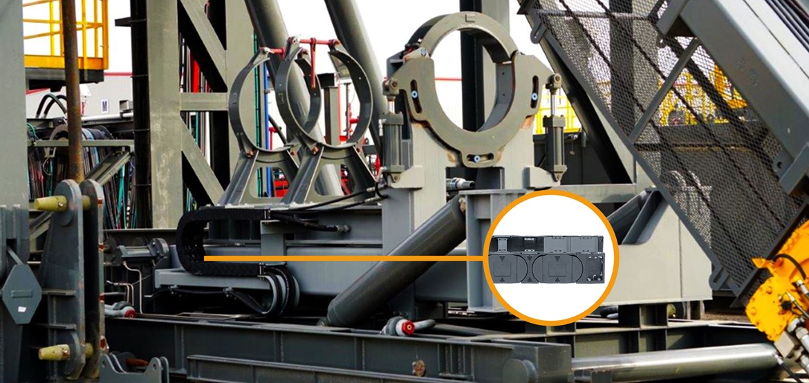 イグス製品を使用したBOPクレーン